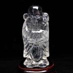 クリスタルクォーツ 水晶 彫刻品 オ