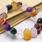 アゲート手彫り-ブタブレスレット1...