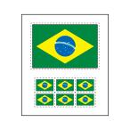  лицо наклейка большой * маленький комплект Brazil национальный флаг рисунок тату-наклейка 