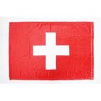 TOSPA ブランケット スイス 国旗柄 約60×90cm マイクロファイバー生地 スポーツ観戦応援フラッグ兼用ひざ掛け