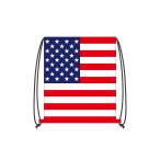 TOSPA ранец America USA национальный флаг рисунок двусторонний дизайн W36×H43cm полиэстер производства 