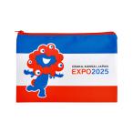 EXPO2025myakmyak молния сумка синий красный линия 2025 Osaka * Kansai десять тысяч . официальный лицензия товар 