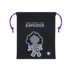 EXPO2025myakmyak Mini мешочек ..... чёрный 2025 Osaka * Kansai десять тысяч . официальный лицензия товар чёрный myak