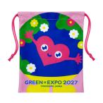 EXPO2027tunktunk мешочек ( кошелек ) розовый 2027 международный садоводство . официальный лицензия товар 