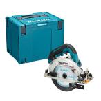 マキタ(makita) HS631DZS/DZSB 青/黒 165mm 充電式マルノコ 18Ｖ 6.0Ah 鮫肌(A-64353)付き 専用システムケース付き