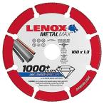 LENOX(レノックス) メタルマックス 4 【外径105mm】穴径15mm 厚さ1.3mm グラインダー用  METAL MAX 2004945