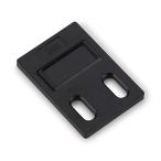 LAMP スガツネ工業 ラプコンドアダンパー用受座スペーサー ブラック ABS樹脂 2個セット LDD-S-P3BL 各種産業機器のドア段差調整に 家
