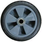 アルミス ノーパンクタイヤ AK-20TNK タイヤ径220mm タイヤ幅60mm 軸径20mm ボス幅80mm 軽量1kg プラスチックホイール 農業用運搬車用交換タイヤ
