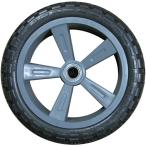 アルミス ノーパンクタイヤ AK-21TNK 10インチ タイヤ径265mm 幅82mm 軸径20mm ボス幅55mm 重量1.6kg スチールホイール ハウスカー対応