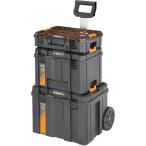 デウォルト(DEWALT) マクラーレン TSTAKタワー DWST60452-1 限定コラボ ツールボックス3種セット キャリータイヤ付き IP54防塵防水 工具収納ケース