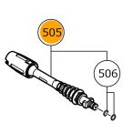 HiKOKI( высокий ko-ki) AW18DBL для для замены Ran s комплект ( средний давление )(506 содержит ) 337306