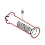  Makita (makita) сетка труба ( сетка фильтр ) Cyclone Attachment (A-67169/A-68856/A-72687) для детали 458561-8