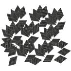 大和プラスチック 角型鉢底 小 50個入 コゲチャ 40×35mm 奥行35mm