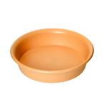 大和プラスチック 鉢皿 ブラウン 6号用 ポリプロピレン製 直径185mm 高さ42mm