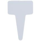 大和プラスチック 園芸用ラベル T型ラベル F-7 小 ホワイト 18枚入 約48×31mm