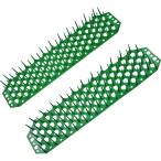 フジ鋼業 トゲピー 2枚入 鳥追いボード 縦500×横123×高さ60mm グリーン