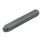 SK 精密刻印 アルファベット 6mm A SP6-A 鉄、銅、アルミなどの金属板への打刻に 新潟精機