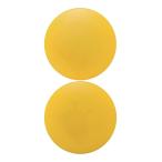 BeHAUS カラーマグネット 丸40 黄 ホワイトボードなどのメモ押さえに 新潟精機