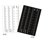 SK 快段目盛ものさしシール MSL-10KD 身の回りの物に貼ることで、簡易計測が可能に 新潟精機