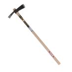 千吉 金 斧 根切り 900mm 両刃 鋼付 木製柄 高さ60mm