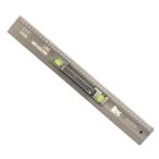 ライト精機 レベル付 45cm アルミカッティング定規 CLM450