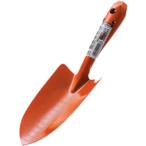 石黒金属 ガーデンヘルパー カラー 共柄移植鏝(太) 補強・目盛付 ST-10 日本製 280×75×45