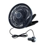 ルームファン(扇風機)静音タイプ/９インチ　クリップ固定式　12/24V共用