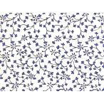 陶芸 下絵具 / 下絵転写紙 かすみ草 ブルー