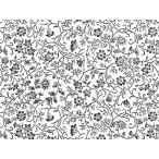 陶芸 下絵具 / 下絵転写紙 混合つる花 呉須