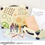 折り紙 おりがみ 千代紙 スケッチブック おやさいクレヨン2WAY　紙製ギフトトランク 【ラッピング対応】