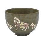 【令和8年　午年　干支茶碗】色彩三島　飾り馬　今岡妙見作（化粧箱）