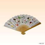 茶道用　扇子　白竹　5寸　茶菓子集　 (レターパック対応6本まで）