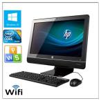 ポイント10倍 中古パソコン Windows 10 21.5型ワイド一体型 HP Compaq 6000 Pro All-in-One 高速Core2 Duo E7500 2.93GHz  メモリ4G HD250GB DVD-ROM 無線有