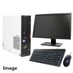  б/у компьютерный стол верх Windows 10 19 жидкокристаллический комплект Fujitsu ESPRIMO D серии . скорость Core i5~ память 4GB HD250GB DVD Drive Office soft 