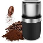 コーヒーミル 電動 カッター コーヒーミル 電動コーヒーミル 粉末 コーヒー豆 ひき機 水洗い 豆挽き 一台多役 掃除ブラシ付