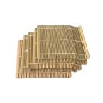 ざるそばのすだれ すのこ 5枚セット 竹製 蕎麦用品 四角