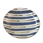 中皿 藍縞 小皿 取り皿 伝統的な和