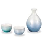 九谷焼 晩酌揃 銀彩＜送料無料 酒器