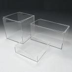 アクリル透明収納BOX W350mm×H350mm×D300mm　板厚4mm　　　　透明ケース アクリルケース クリアケース プラスチックケース　収納ボックス