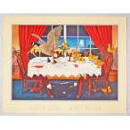 アメリカ製アートポスター モンテ・ドラック作 「Dinner Goose 」 シ−トサイズ71X56cmで納品対応可