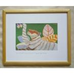 額縁付きヨーロッパ製絵画 サイズ八ッ切 24X30mm TORA