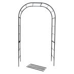  сад арка / цветок арка ( ширина 130cm) steel труба производства сделано в Японии [ Clement ] ( двор садоводство садоводство посадочная машина сопутствующие товары )