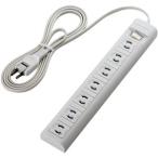 エレコム OAタップ／2P／7個口／マグ