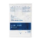 （まとめ）スマートサプライ レジ袋 弁当用（乳白）中 LBMW-B25V 1パック（100枚） 〔×10セット〕