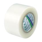 (まとめ) リンレイ 包装用PEワリフテープ EF670 75×50mm 半透明 EF670-75X50 1巻 〔×3セット〕