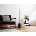 スリム タワー サーキュレーター 約幅230mm ブラック 空気清浄 脱臭機能付き 首振り機能 オフタイマー機能 風量調節9段階