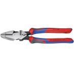 KNIPEX クニペックス 架線工事用強力ペンチ（圧着付） コンフォート 全長240mm 0912-240