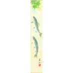  tanzaku ( лето ) простая древесина .. произведение .[ форель ] tanzaku размер 36.3X6cm