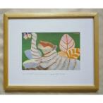 額縁付きヨーロッパ製絵画 サイズ八ッ切 24X30mm TORA