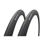 【2本セット】MICHELIN POWER CUP 700×23C 25C 28C ロードバイク用チューブドクリンチャータイヤ WO ブラック【沖縄・離島地域 配送不可】